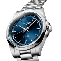 Longines Conquest 41MM Blue Dial Automatic Stainless Steel Watch L38304926