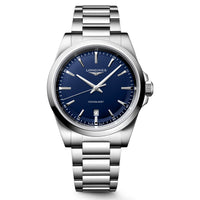 Longines Conquest 41MM Quartz Blue Dial Stainless Steel Watch L38604926