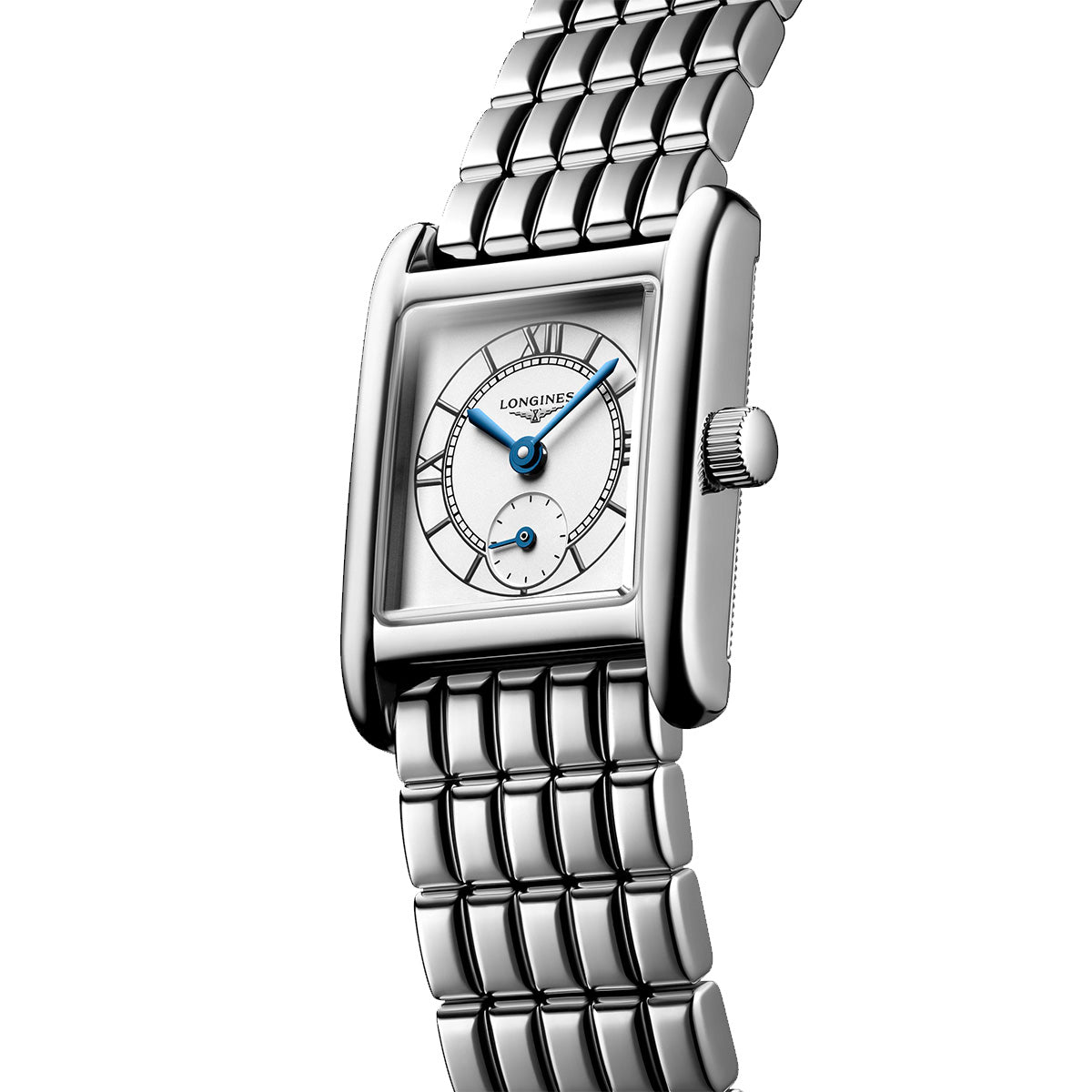 Longines Mini DolceVita Quartz Watch Cosmo Silver Dial Stainless Steel Bracelet L52004756 - NAGI