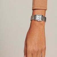 Longines Mini DolceVita Quartz Watch Cosmo Silver Dial Stainless Steel Bracelet L52004756 - NAGI