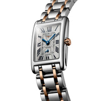 Longines DolceVita Quartz Silver Flinque Dial Rose and Steel Bracelet Watch L52555717