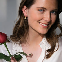 Lika Behar Tahitian Black Pearl Leandra Earrings