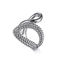 Gabriel & Co. Sterling Silver Bujukan Bypass Ring