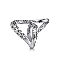 Gabriel & Co. Sterling Silver Bujukan Bypass Ring