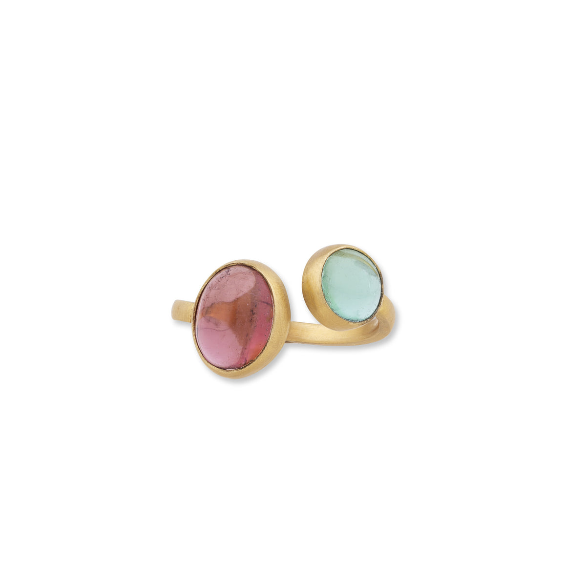 Lika Behar Jellybonbon Toi Et Moi Green Pink Tourmaline Ring Image 1