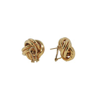 Pre-Owned 18K Yellow Gold Love Knot Earrings