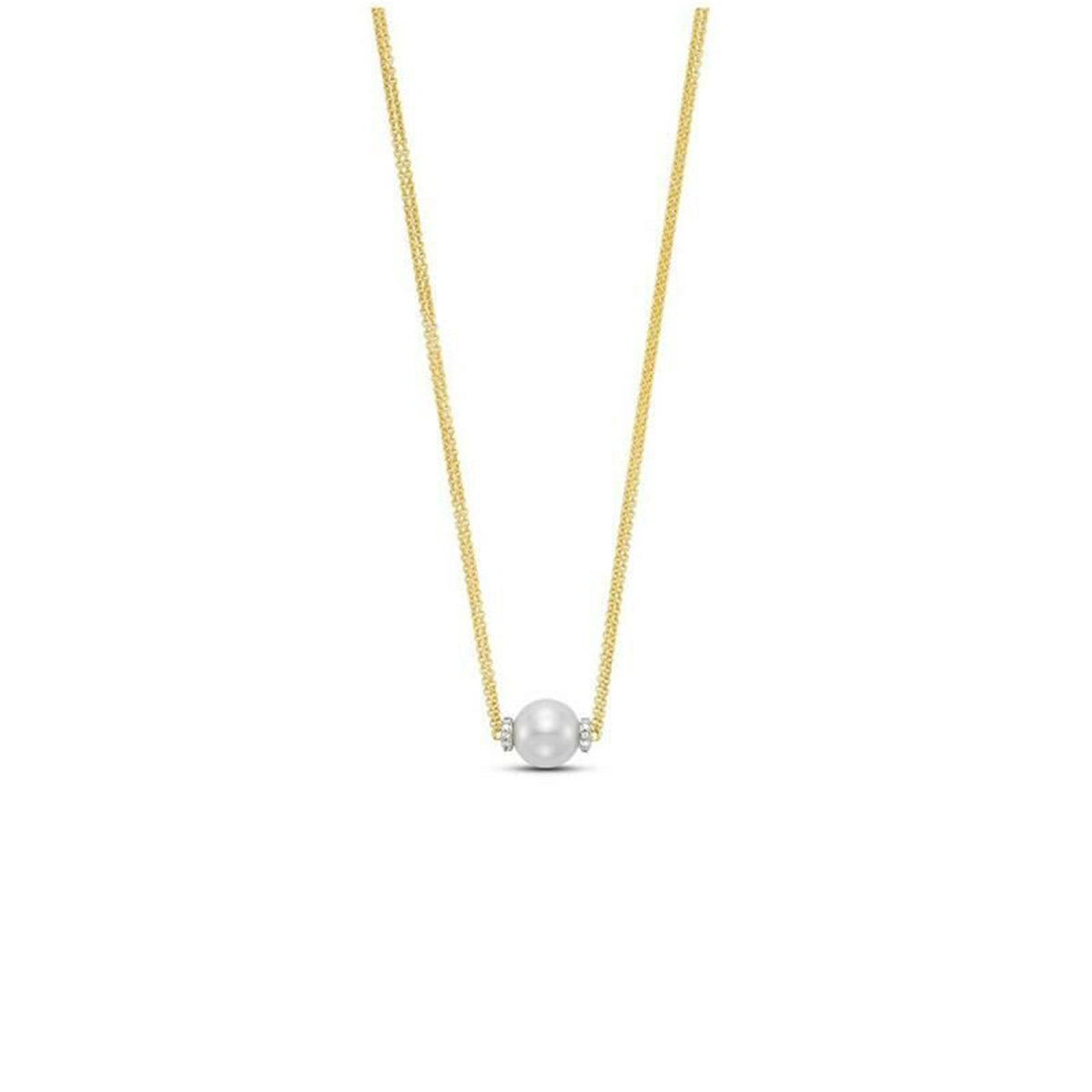 Mastoloni 18K Yellow Gold Fresh Water Pearl Necklace