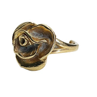 Pre-Owned BB&B 14K Yellow Gold Floral Ring - NAGI