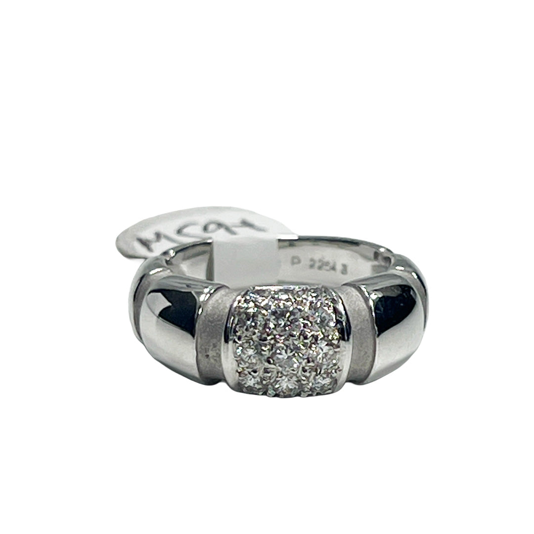 Pre-owned Mauboussin 18K White Gold Diamond Ring - NAGI