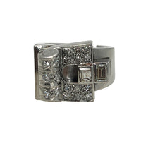 Pre-Owned Platinum Antique Diamond Ring