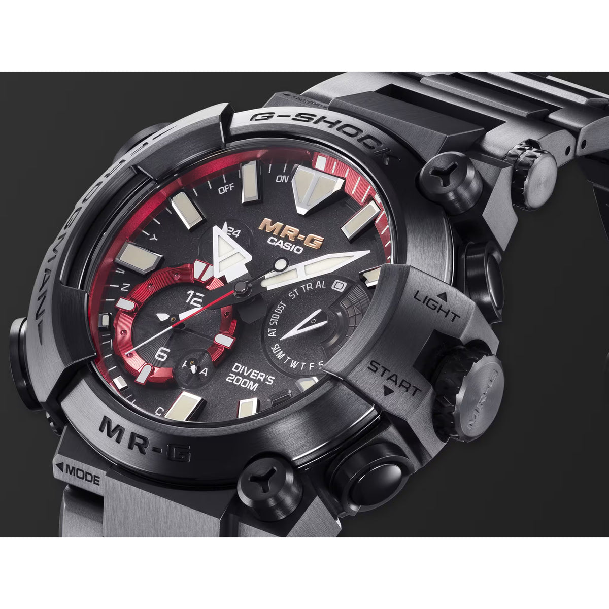 Casio G-SHOCK MRG Frogman Red Anniversary Watch MRGBF1000B-1A