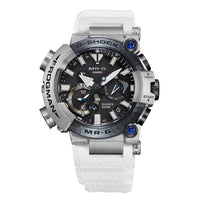 Casio G-Shock Frogman MRG Brinicle White Blue Sapphire Titanium Watch MRGBF1000EB-1A