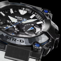 Casio G-Shock Frogman MRG Brinicle White Blue Sapphire Titanium Watch MRGBF1000EB-1A