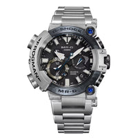 Casio G-Shock Frogman MRG Brinicle White Blue Sapphire Titanium Watch MRGBF1000EB-1A