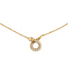 Monica Rich Kosann "Never Fear" Snake Diamond Necklace