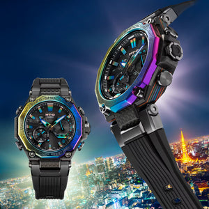 Casio G-Shock MTG MTGB2000YR-1A City Illumination Rainbow Bluetooth Watch