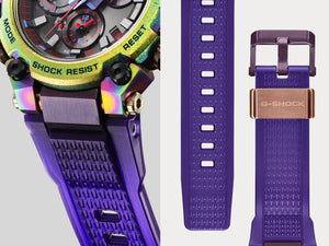 Casio G-Shock MTGB300PRB-1 Aurora Oval Rainbow Purple Limited Edition MTG Watch