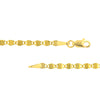 14K Yellow Gold 2.70MM Valentino Chain, 18 Inches
