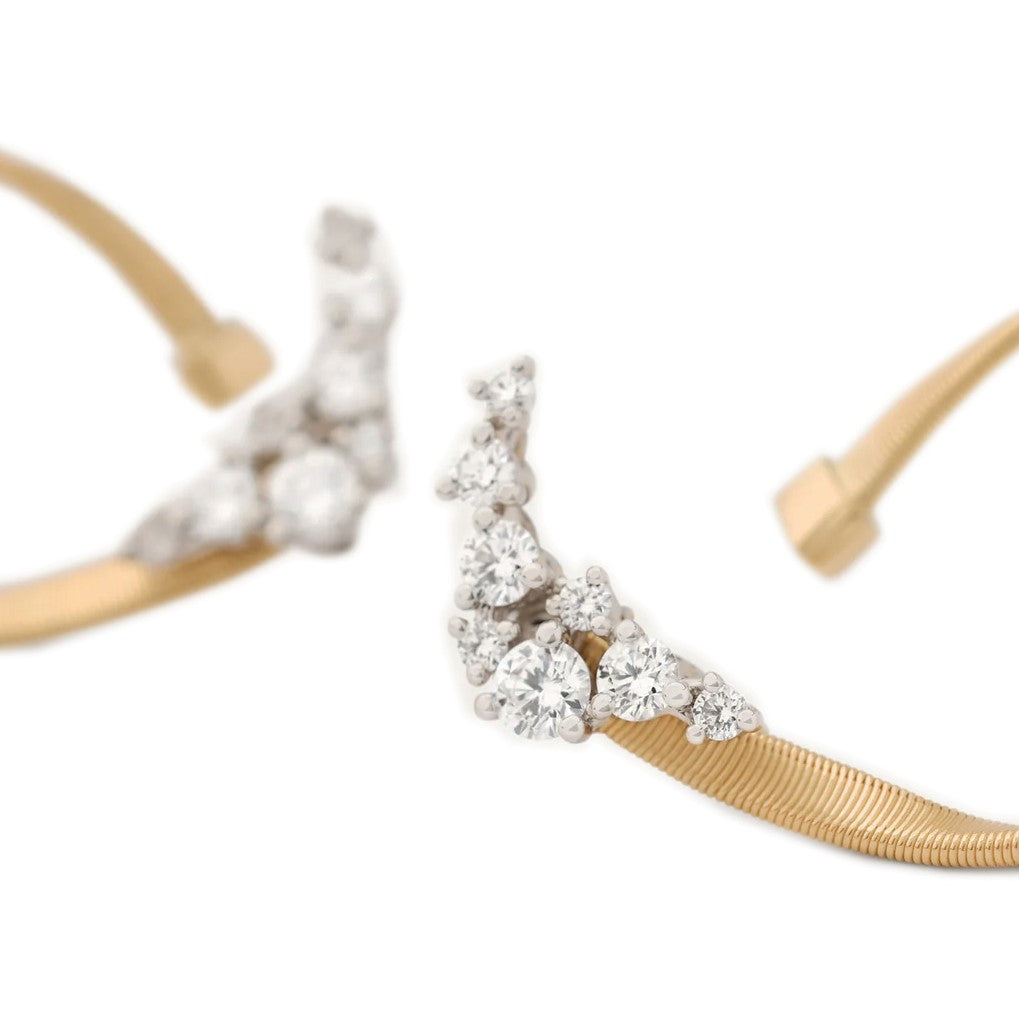 Marco Bicego 18K Yellow Gold Marrakech Diamond Earrings img2