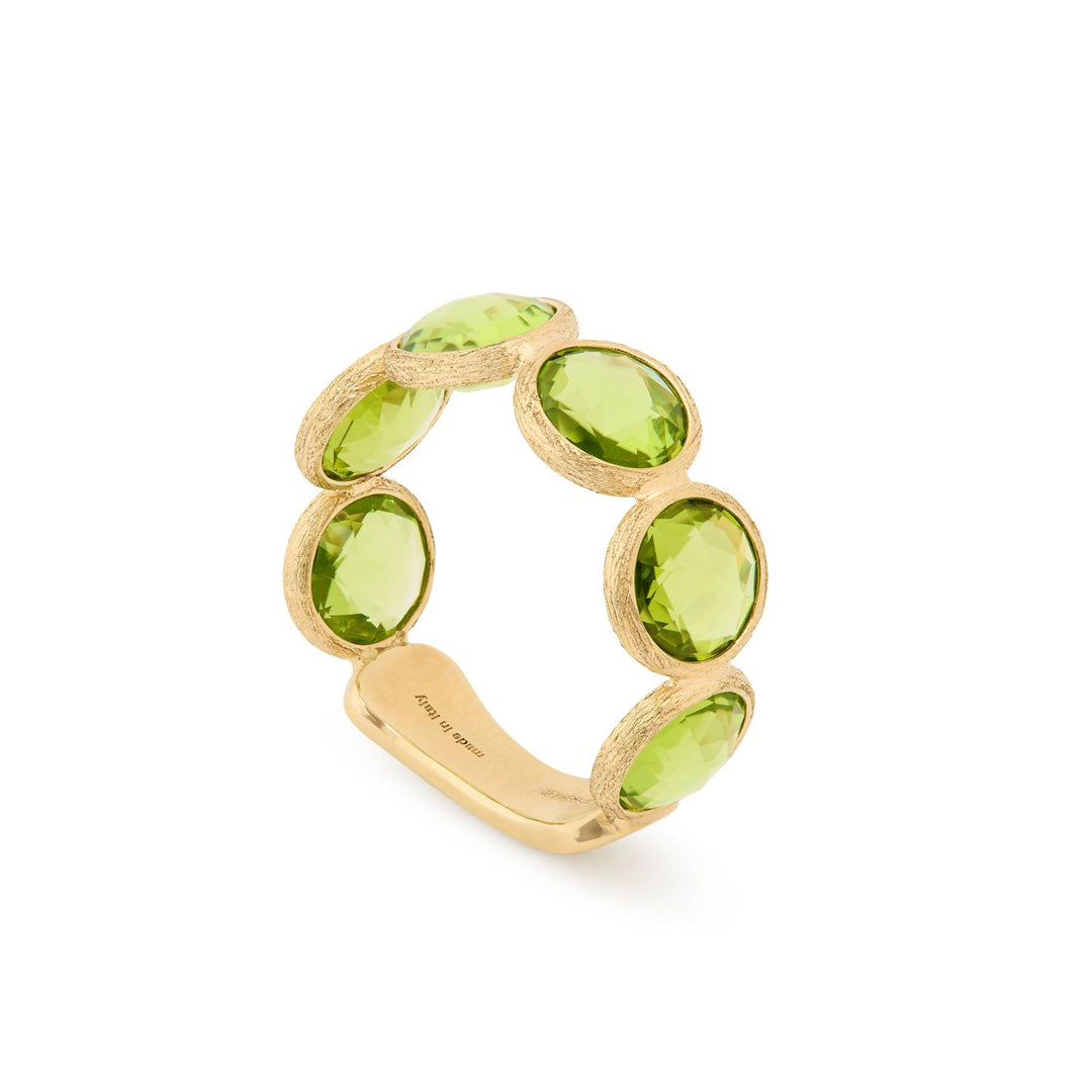 Marco Bicego 18K Yellow Gold Peridot Jaipur Collection Ring