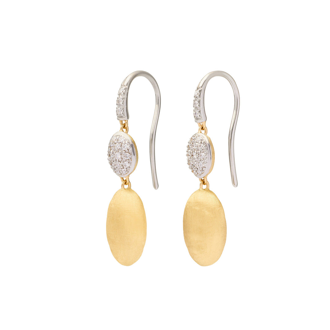 Marco Bicego 18K Yellow Gold Siviglia Diamond Earrings