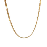 Pre-Owned 14K Yelllow Gold Mesh Link Necklace