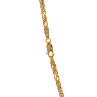 Pre-Owned 14K Yelllow Gold Mesh Link Necklace