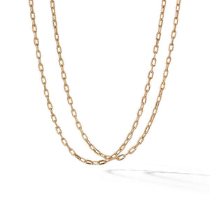DY Madison Chain Necklace in 18K Yellow Gold, 3mm