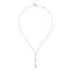 Gabriel 14K Yellow Gold Graduated Diamond Station Drop Y Necklace