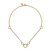 Gabriel 14K Yellow Gold Hollow Tube Link Necklace