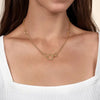 Gabriel 14K Yellow Gold Hollow Tube Link Necklace