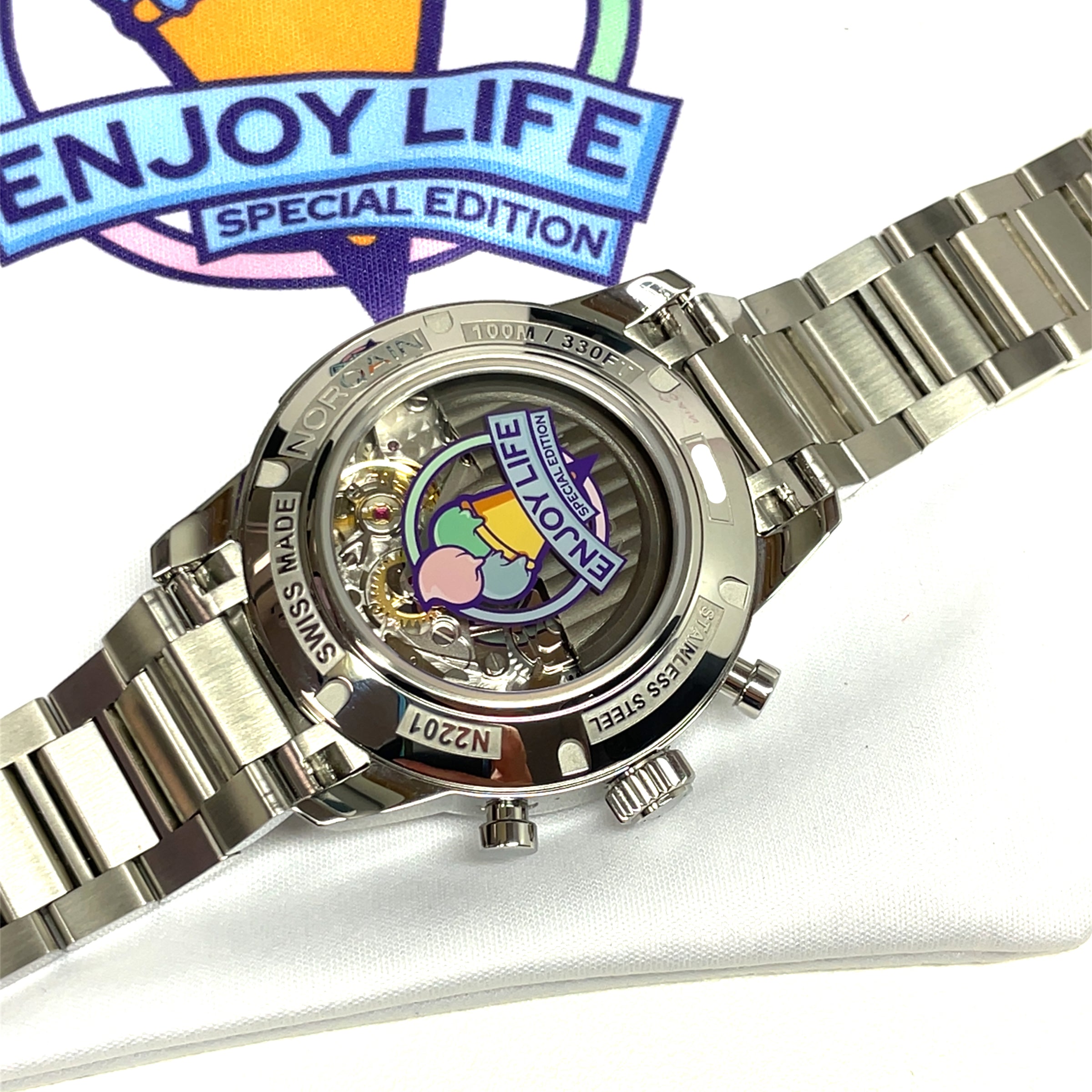 Norqain Freedom 60 Ice Cream Enjoy Life L:imited Ed. Watch 40mm N2201.19S01.C01 img3