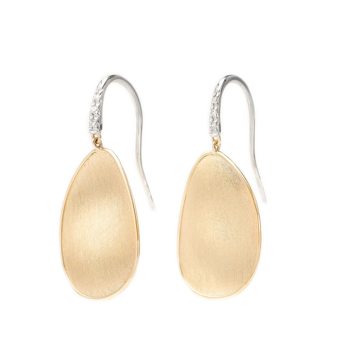 Marco Bicego 18K Yellow Diamond Drop Earrings