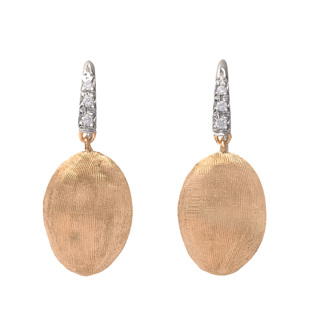 Marco Bicego 18K Yellow Gold & Diamond Drop Earrings