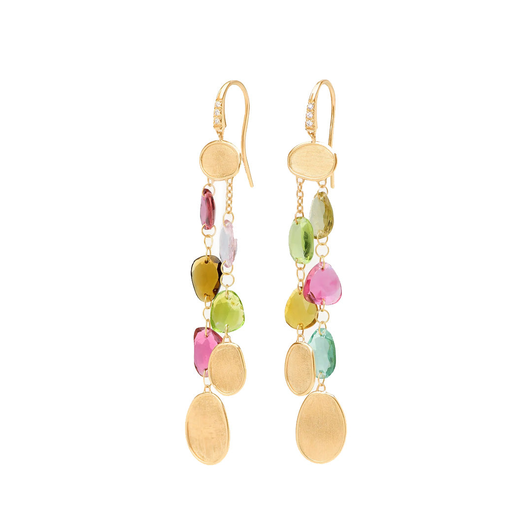 Marco Bicego 18K Yellow Diamonds Dangle Earrings - NAGI