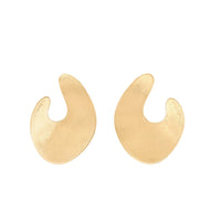 Marco Bicego 18K Yellow Gold Lunaria Irregular Petal Statement Earrings
