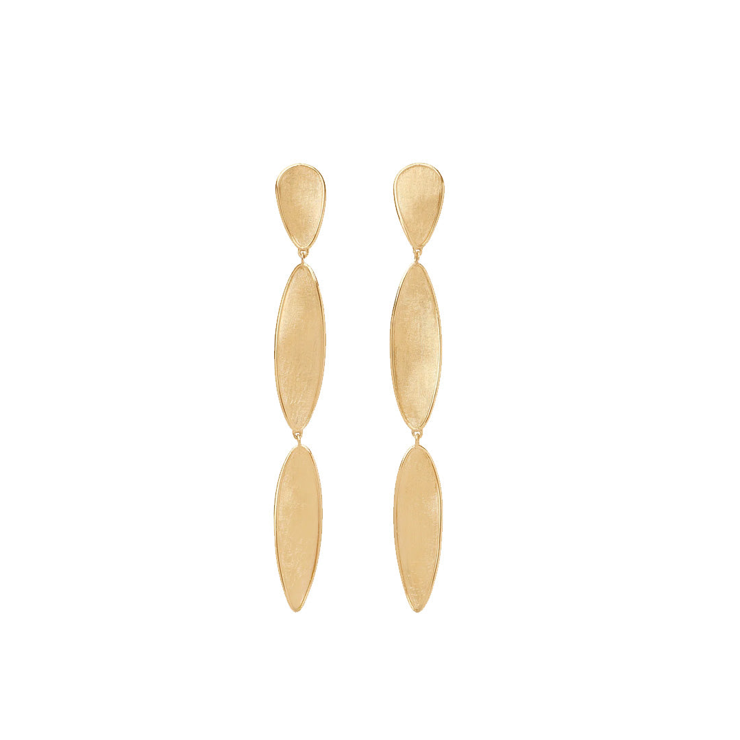 Marco Bicego 18K Yellow Gold Triple Drop Earrings