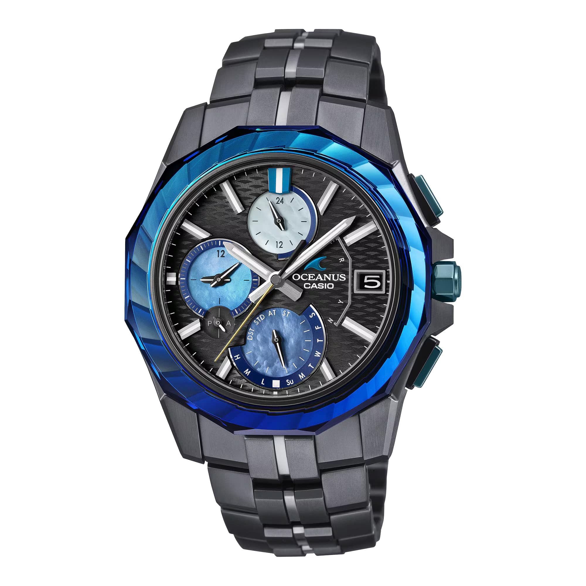 Casio Oceanus Indigo Ocean OCWS6000AP-1A Titanium Limited Edition Watch - NAGI