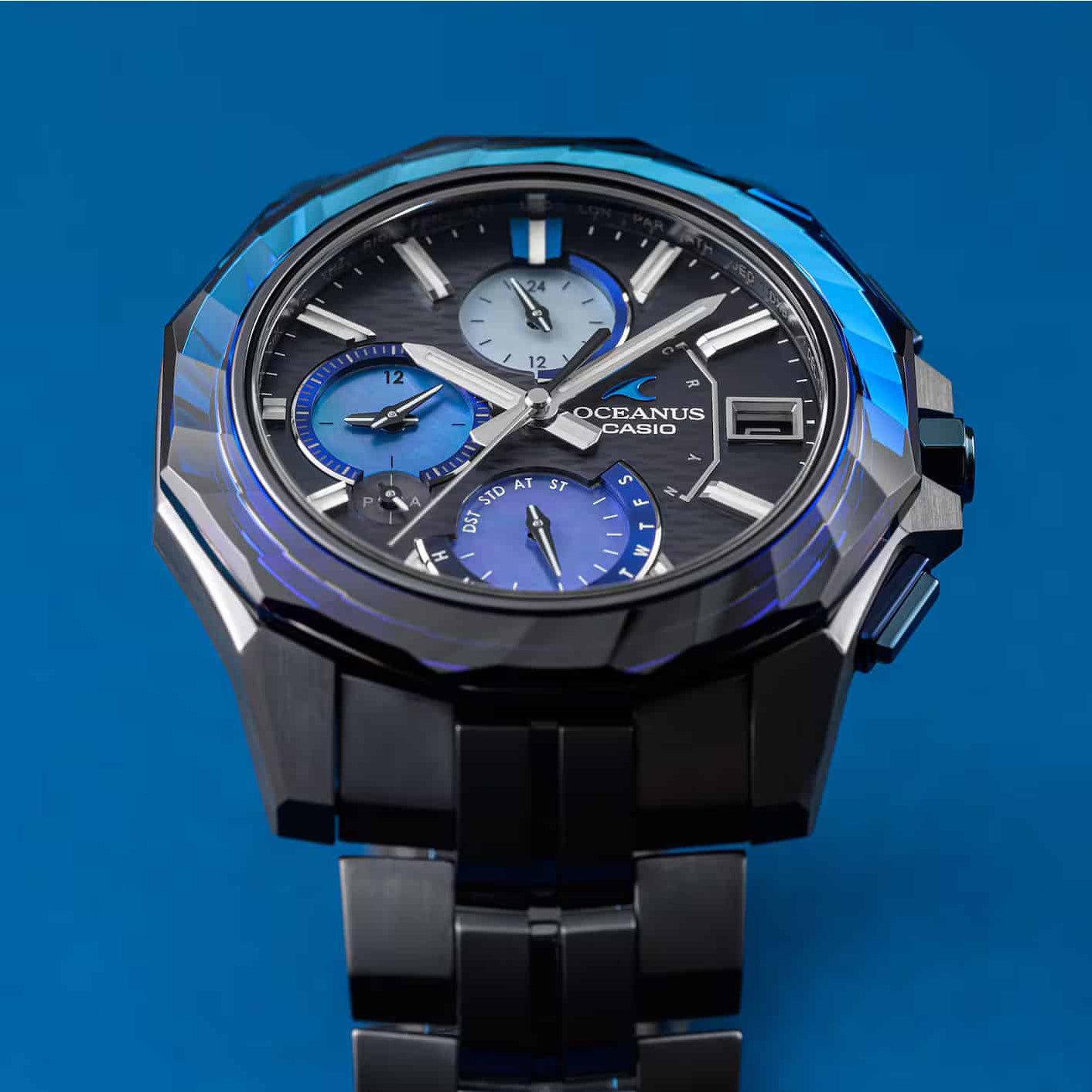 Casio Oceanus Indigo Ocean OCWS6000AP-1A Titanium Limited Edition Watch - NAGI