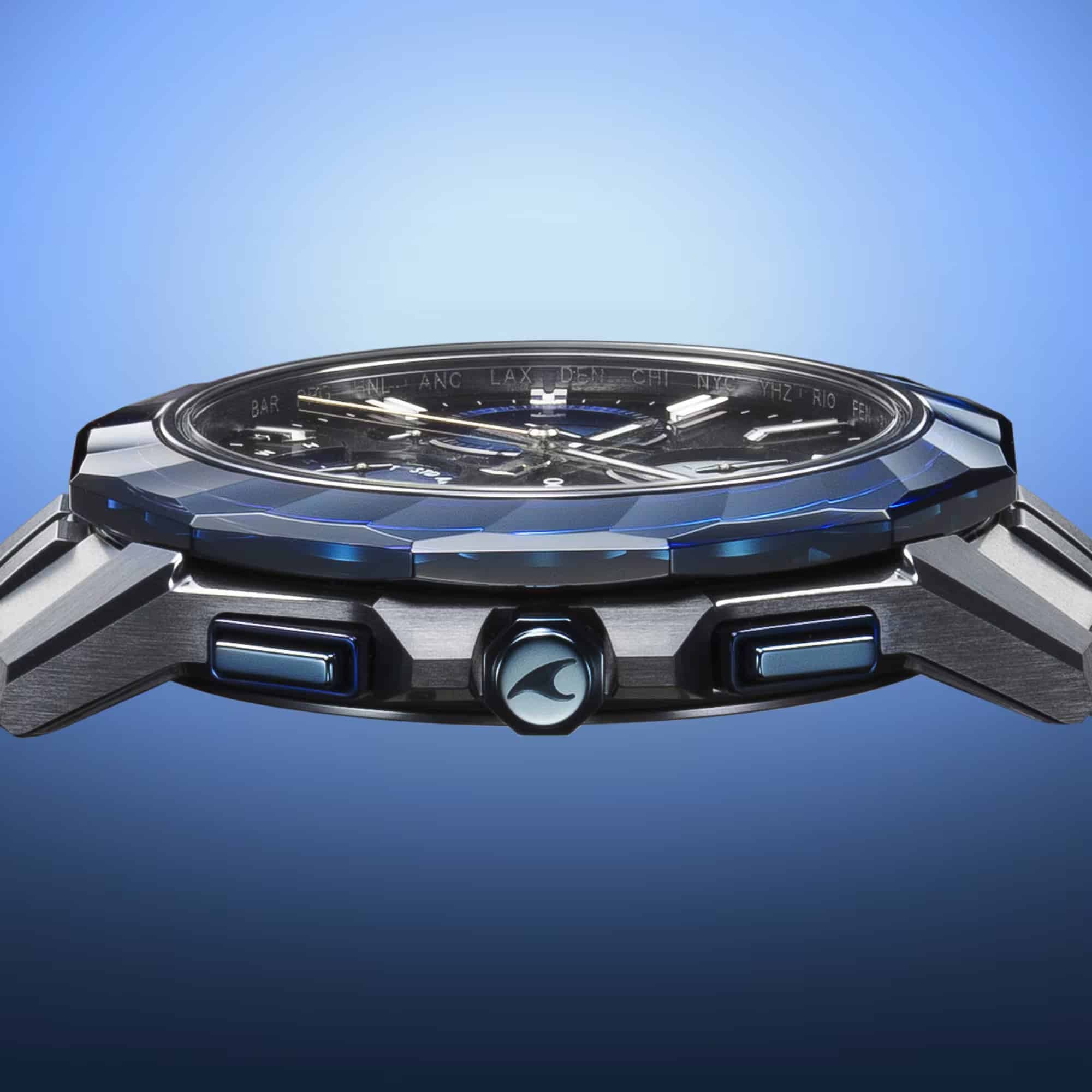 Casio Oceanus Indigo Ocean OCWS6000AP-1A Titanium Limited Edition Watch - NAGI