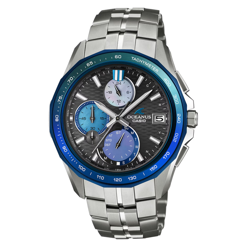 Casio Oceanus Manta S7000 Series Ocean Blue in Awa Indigo Watch - NAGI
