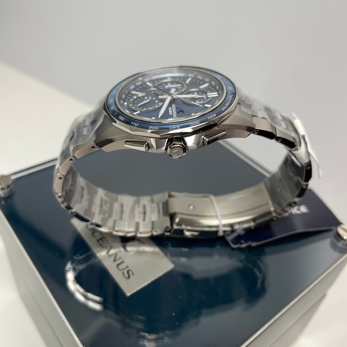 Casio Oceanus Sky Blue Titanium Bluetooth OCWS7000E-2A Watch