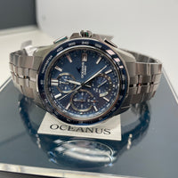 Casio Oceanus Sky Blue Titanium Bluetooth OCWS7000E-2A Watch