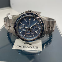 Casio Oceanus Sky Blue Titanium Bluetooth OCWS7000E-2A Watch
