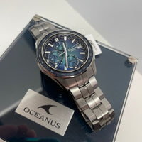 Casio Oceanus Retro Tone Blue Gradient Dial OCWS7000RA-2A Limited Watch
