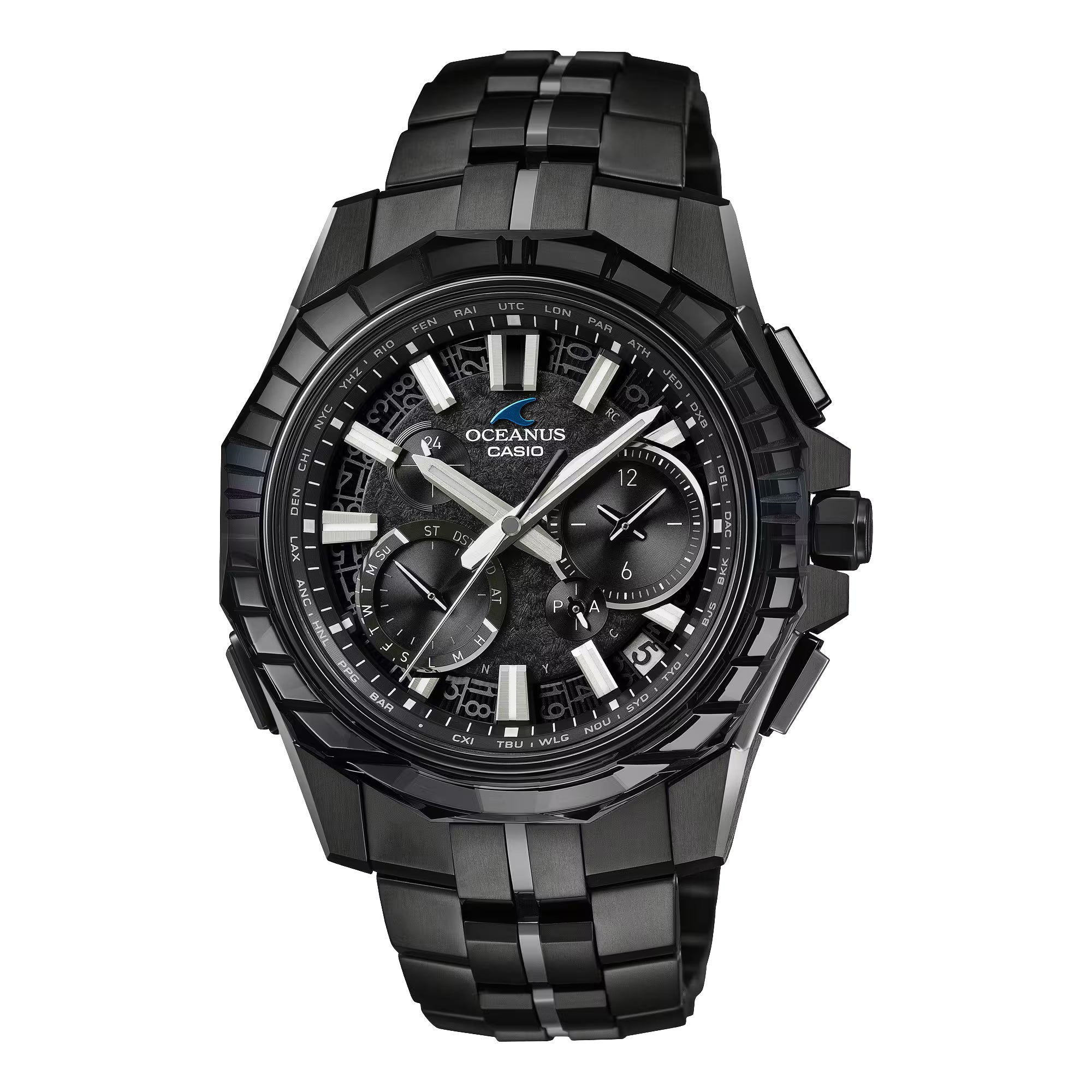 Casio Oceanus "Calm Night" Limited Edition Titanium 43mm Watch OCWSG1000CN1A