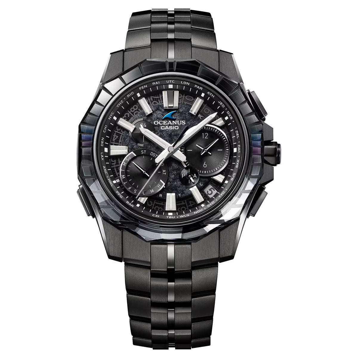 Casio Oceanus "Calm Night" Limited Edition Titanium 43mm Watch OCWSG1000CN1A
