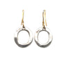Lika Behar Sterling Silver Orion Diamond Earrings