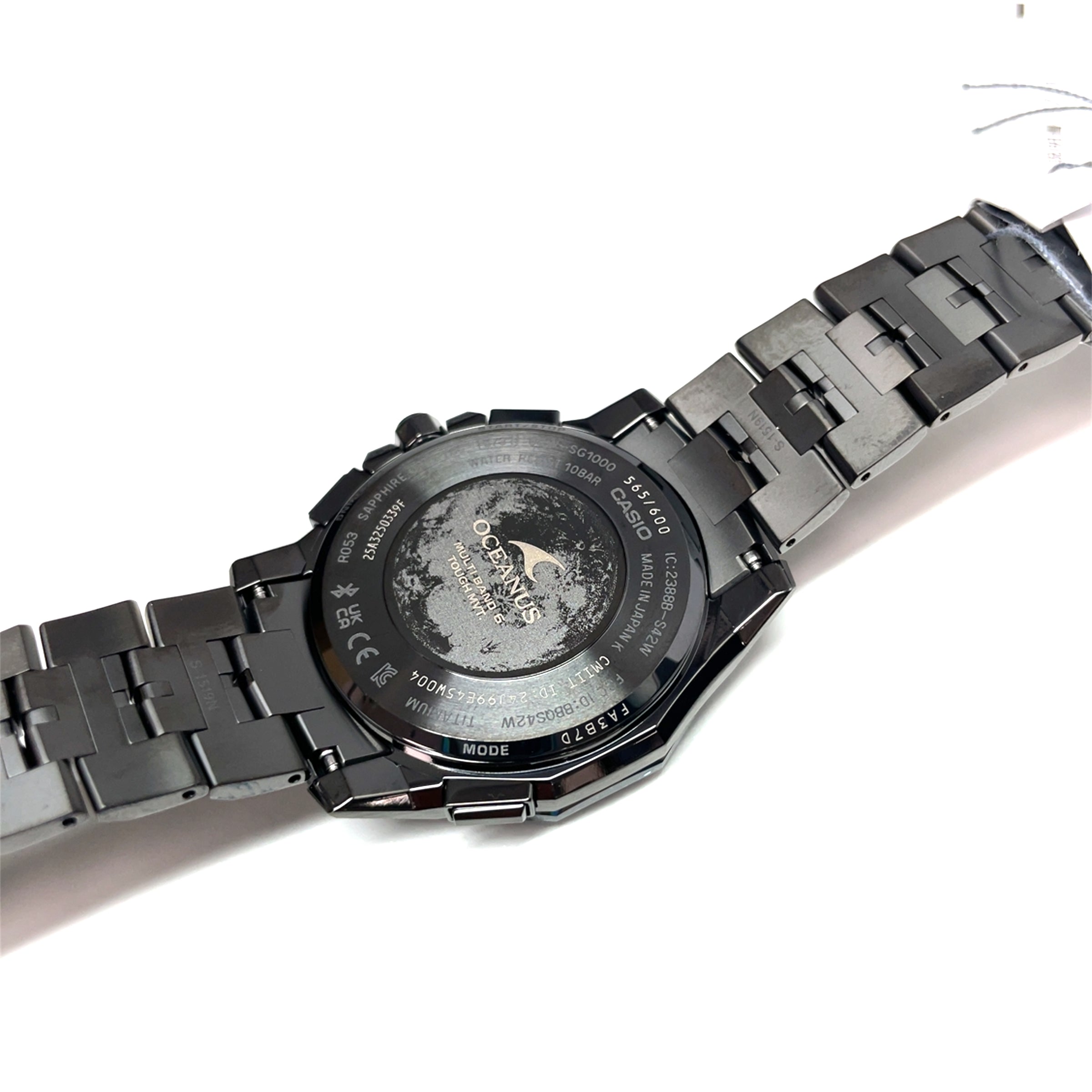 Casio Oceanus "Calm Night" Limited Edition Titanium 43mm Watch OCWSG1000CN1A