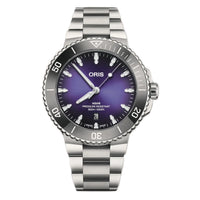 Oris Aquis Date Taste of Summer 43.50MM Purple Dial Watch